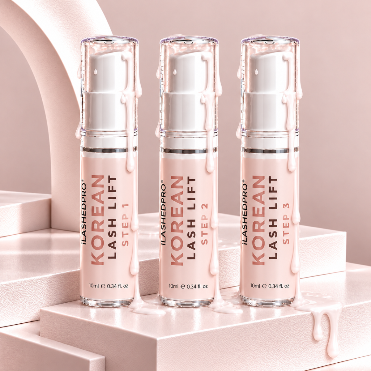 Korean Lash Lift & Brow Solution (10ml Bundle)